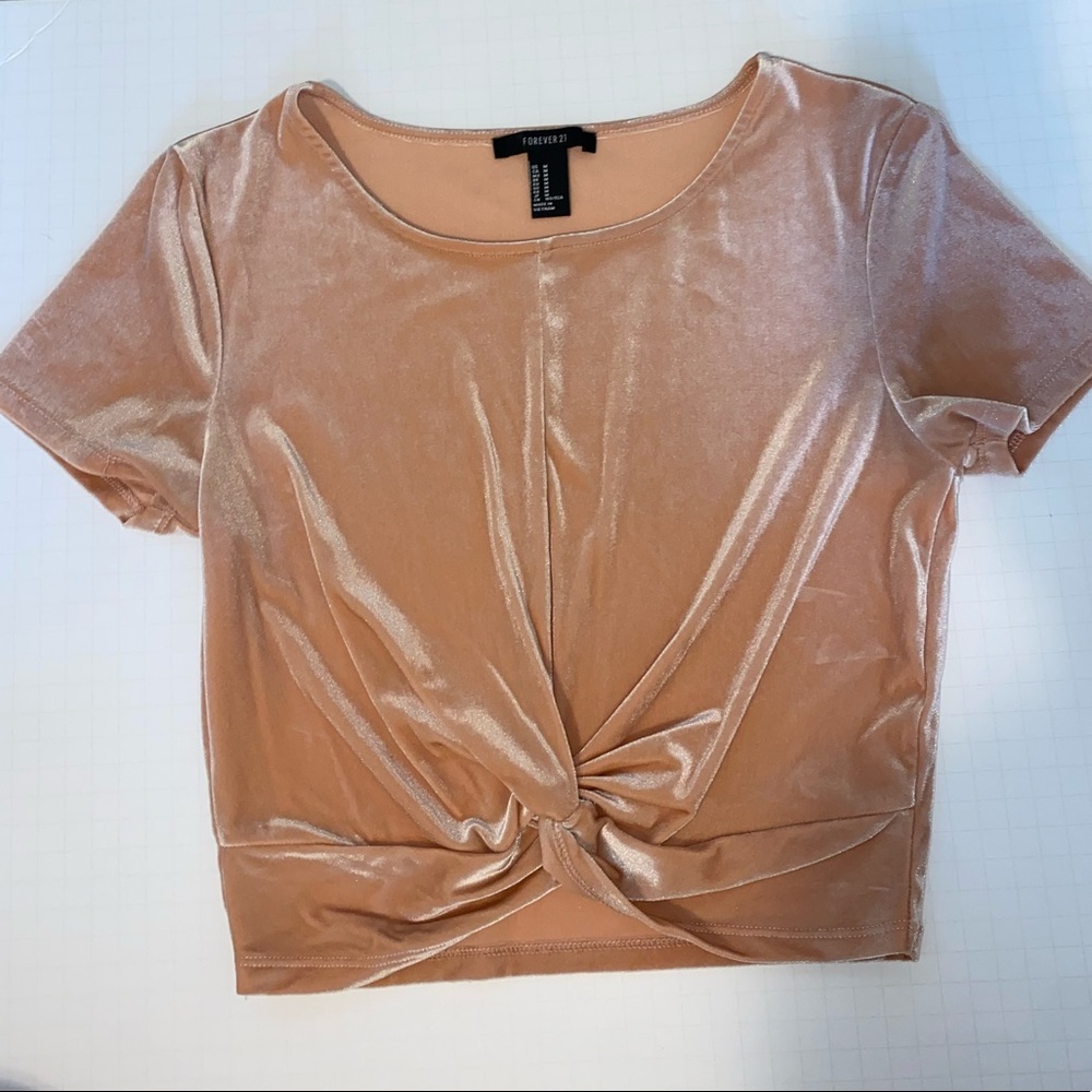 Forever 21 Velvet Top